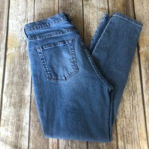 EVERLANE HIGH RISE LIGHT WASH JEANS SIZE 32 REG